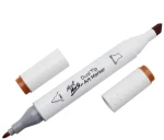Μαρκαδόρος Διπλής Μύτης Mont Marte Art Marker E2 Raw Sienna (21 Terra Cotta)  MGRD0047