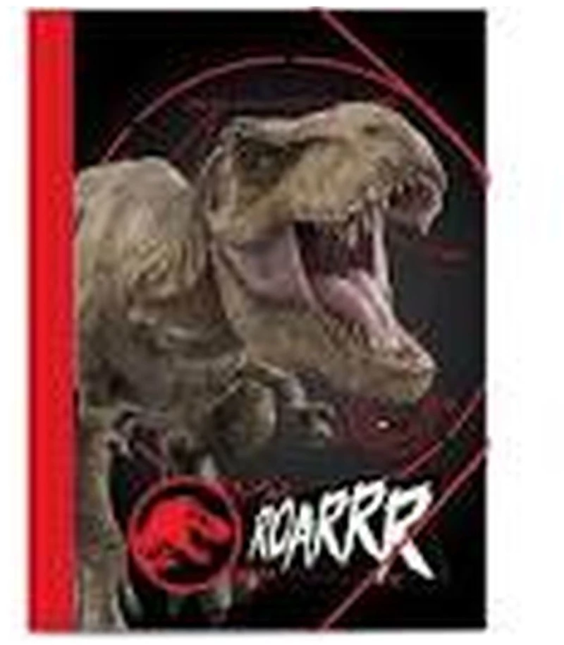 Ντοσιέ με Λάστιχο Χάρτινο 25χ35 Jurassic
