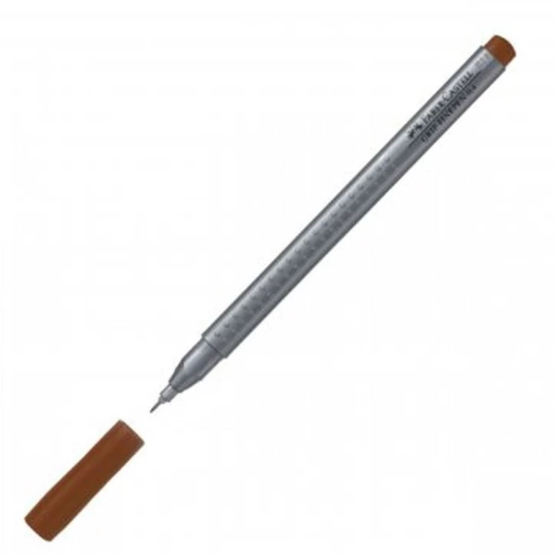 Μαρκαδόρος Faber-Castell Grip Finepen 0.4 Καφέ