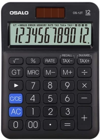 Αριθμομηχανή Osalo OS-12T 98x135x23mm12ψηφίων