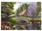 Παζλ Castorland 1000τμχ. River Cottage 68Χ47cm C-102365-2