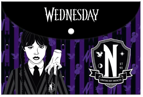 Φάκελος με Κουμπί Α4 Wednesday