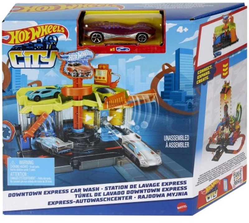 Mattel Hot Wheels City Downtown Express Car Wash