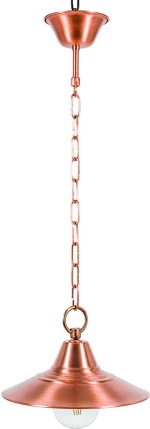ΜΠΡΟΥΤΖ.ΜΟΝΟΦΩΤΟ  ΜΠΡΟΝΖΕ(46034)  ,CE,IP54,E27,26CMX15CM