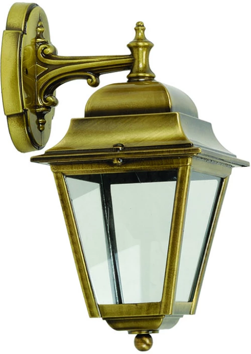 ΜΠΡΟΥΤΖΙΝΟ ΦΑΝΑΡΙ ΚΑΤΩ  IP43,E27,22CMX35CM  ΣΑΤΙΝΑΤΟ(481ΚΣΑΤ)