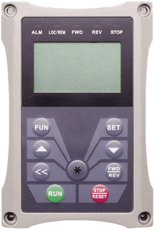 LCD REMOTE FRAMESIZE KEYPAD FOR CABINET IP66