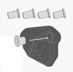 ΚΙΤ ΤΟΠΟΘΕΤΗΣΗΣ 7705PLCAMKIT ΓΙΑ ΚΑΓΚΕΛΑ PL7705CAM  GIVI