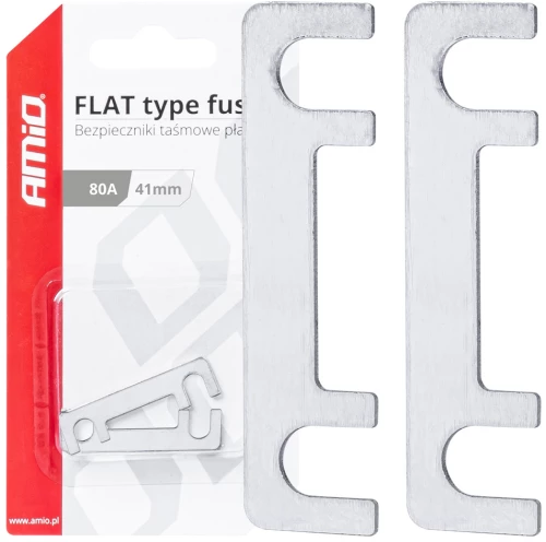 ΑΣΦΑΛΕΙΕΣ FLAT 41mm 80A AMIO - 2 Τεμ.