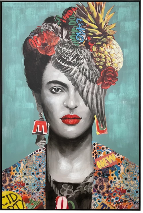 Πίνακας σε καμβά Frilo Inart 80x3x120εκ