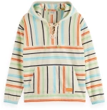 Scotch&Soda Towelling Striped Hoodie