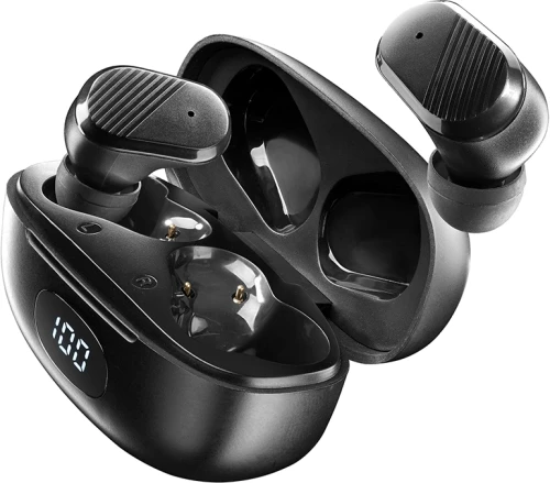 CELLULAR LINE 461330 Bluetooth Ακουστικά TWS Dot με Θήκη Φόρτισης Μαύρη