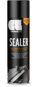 Σπρέι μονωτικό σφράγισης διαρροών Μαύρο Cosmos Lac 500ml