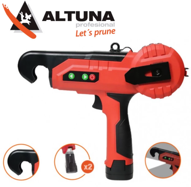 Δετικό αμπελιών με 2 μπαταρίες λιθίου 16.8V ALTUNA AB01-AT