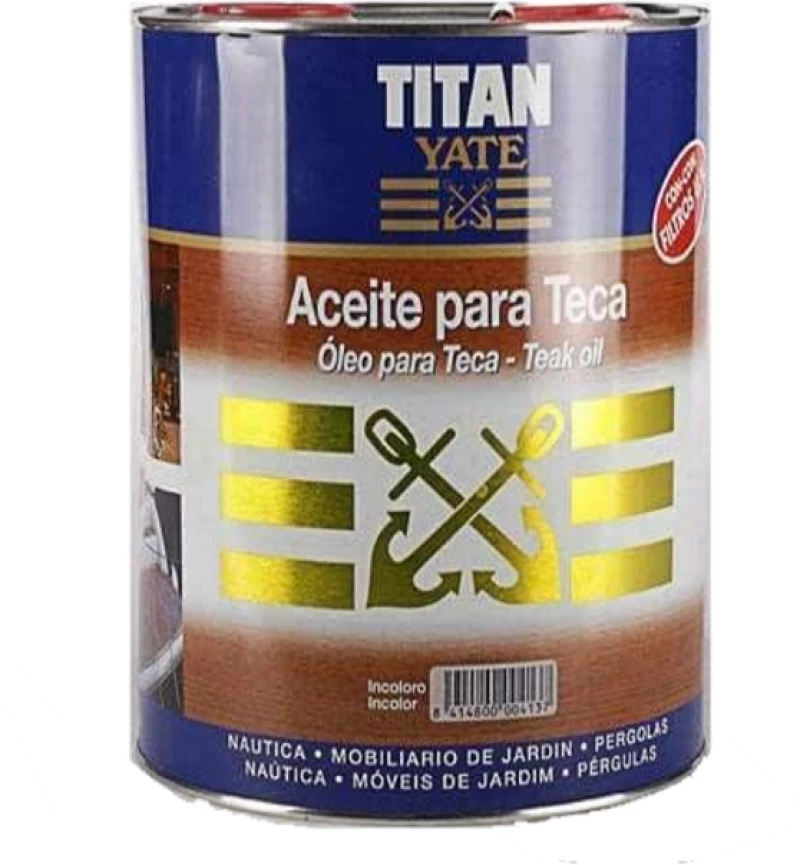 Λάδι Καταστρώματος Teak Oil YATE ACEITE PARA TECA TITAN 4LTR
