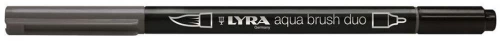 Μαρκαδόρος- Πινέλο Lyra Aqua Brush Duo Warm Grey Silver 6520196