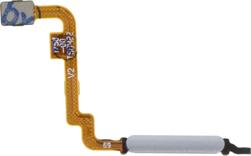 Fingerprint Sensor Flex Cable for Xiaomi Redmi Note 10 Silver