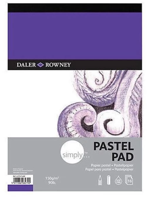 Μπλοκ Simply Α4 Pastel 150gr 16φ 437531400