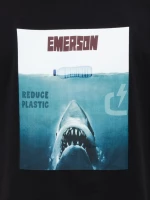 EMERSON T-SHIRT (221.EM33.51 BLACK)
