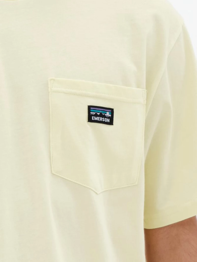 EMERSON TEE (221.EM33.98 L YELLOW)