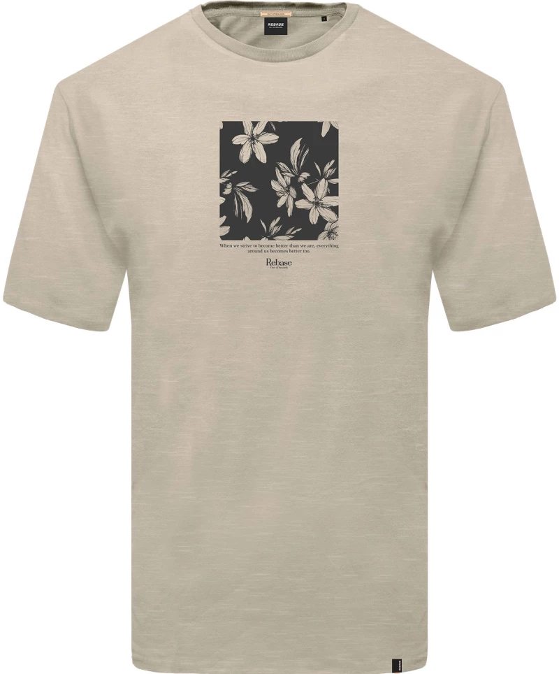 REBASE T-SHIRT (231.RTS.033 STONE)