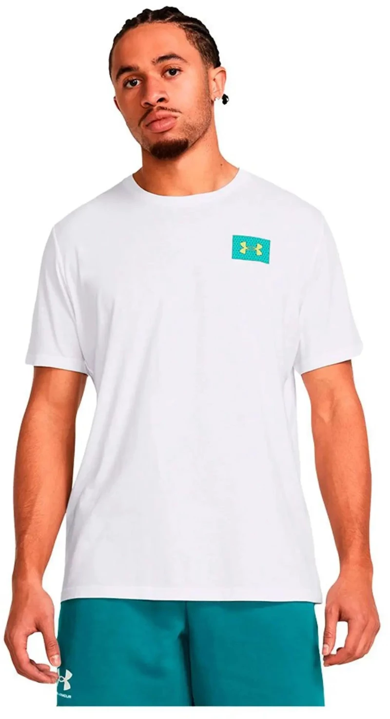 UNDER ARMOUR COLOR BLOCK  LC TEE (1382828-100)