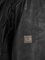REBASE Leather Jackets (232.RLJK.016-BLACK)