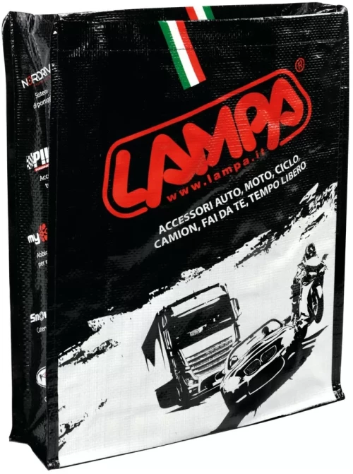 ΤΣΑΝΤΑ ΔΙΑΦΗΜΙΣΤΙΚΗ ΠΛΑΣΤΙΚΗ (PP) ΩΜΟΥ LAMPA 300x360x75mm L9921.9