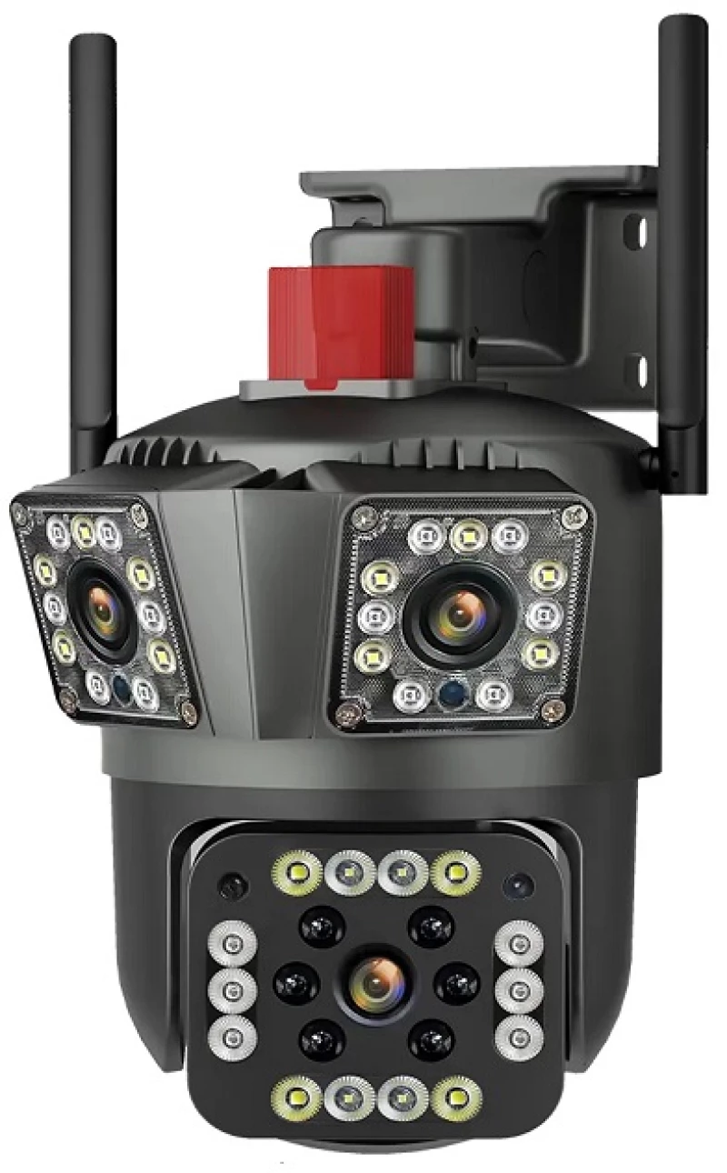Κάμερα ασφαλείας IP Triple - Security Camera - WiFi - 080043 080043
