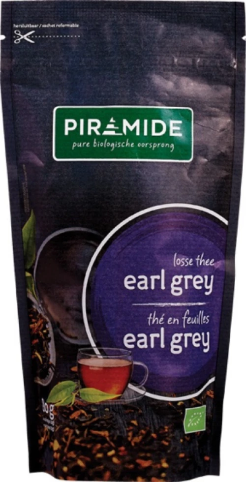 Βιολογικό  Τσάι  Μαύρο  Earl  Grey  80gr  Piramide 14542