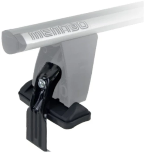 DLKIT47G KIT TYPE G ΑΚΡΑ (ΠΟΔΙΑ) ΓΙΑ ΜΠΑΡΕΣ ΟΡΟΦΗΣ DELTA BLACK/SILVER MENABO - 1 ΣΕΤ 10160/MB
