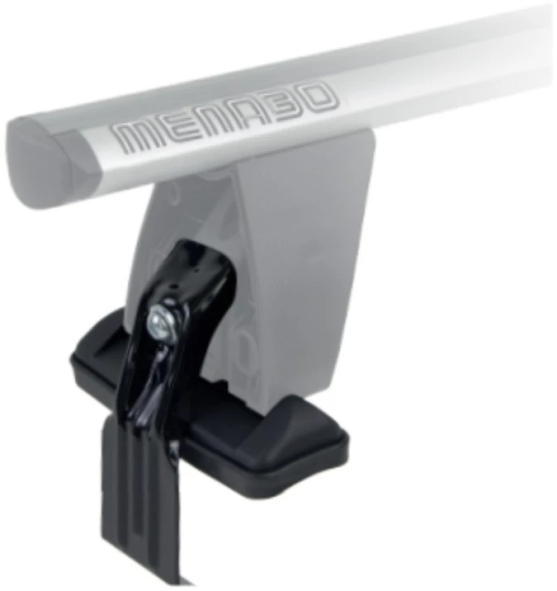 DLKIT08G KIT TYPE G ΑΚΡΑ (ΠΟΔΙΑ) ΓΙΑ ΜΠΑΡΕΣ ΟΡΟΦΗΣ DELTA BLACK/SILVER MENABO - 1 ΣΕΤ 9700/MB