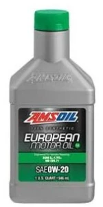 AMSOIL 0W-20 LS SYNTHETIC EUROPEAN MOTOR OIL AFEQT