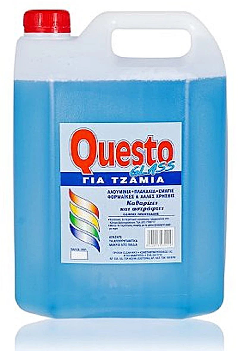 Υγρό Τζαμιών Questo 4lt