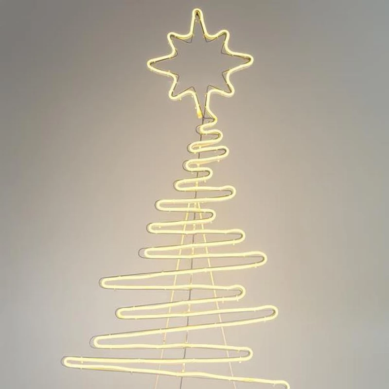 Φωτοσωλήνας Neon LED Δέντρο Θερμό Λευκό Φως IP44