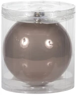 Μπάλα Γκρι Γυαλί 15cm