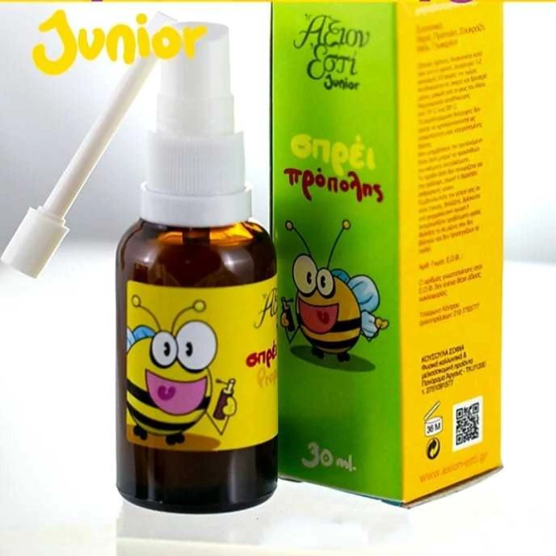 Σπρέι Πρόπολης με Μέλι για Παιδιά  30ml    Άξιον Εστί 15250