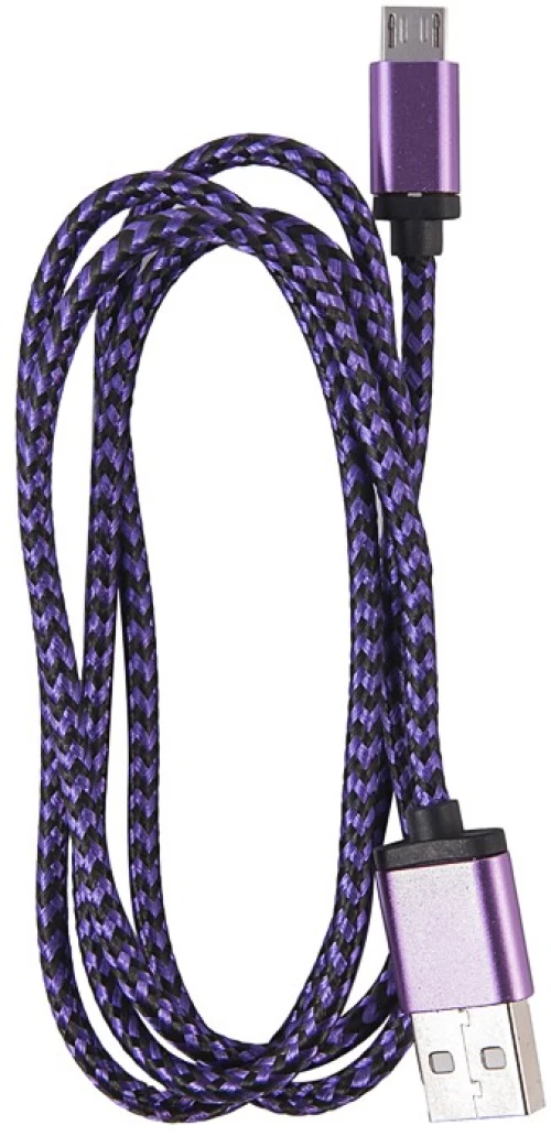 OEM  ΚΑΛΩΔΙΟ REGULAR USB TO MICRO USB  1m PURPLE 3864