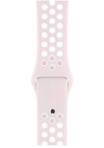 OEM SILICONE BAND FOR APPLE WATCH 38-40-41MM (WHITE/PINK) 111.0203