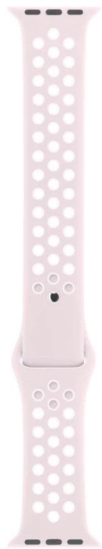 OEM SILICONE BAND FOR APPLE WATCH 38-40-41MM (WHITE/PINK) 111.0203