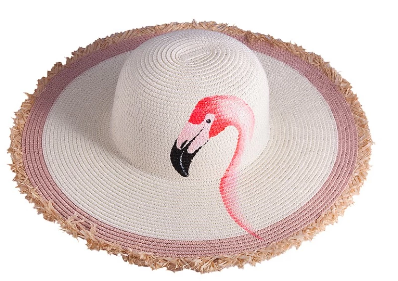 ΧΕΙΡΟΠΟΙΗΤΟ ΖΩΓΡΑΦΙΣΤΟ ΜΠΕΖ ΚΑΠΕΛΟ FLAMINGO 741_ΜΠΕΖ