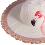 ΧΕΙΡΟΠΟΙΗΤΟ ΖΩΓΡΑΦΙΣΤΟ ΜΠΕΖ ΚΑΠΕΛΟ FLAMINGO 741_ΜΠΕΖ