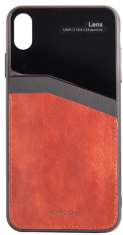 JOYROOM ΘΗΚΗ ΚΙΝΗΤΟΥ IPHONE XS MAX BROWN KALLY SERIES JR-BP495BROWN