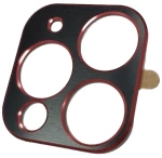 CAMERA COVER RED WITH ALUMINUM PROTECTOR FOR IPHONE 11 PRO GL436