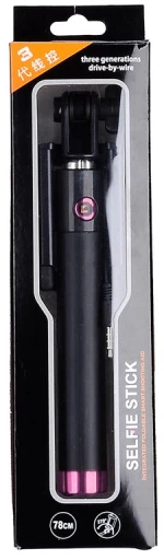 SELFIE STICK ΜΕ ΚΑΛΩΔΙΟ JACK 3.5mm 3976_ΠΡΑΣΙΝΟ
