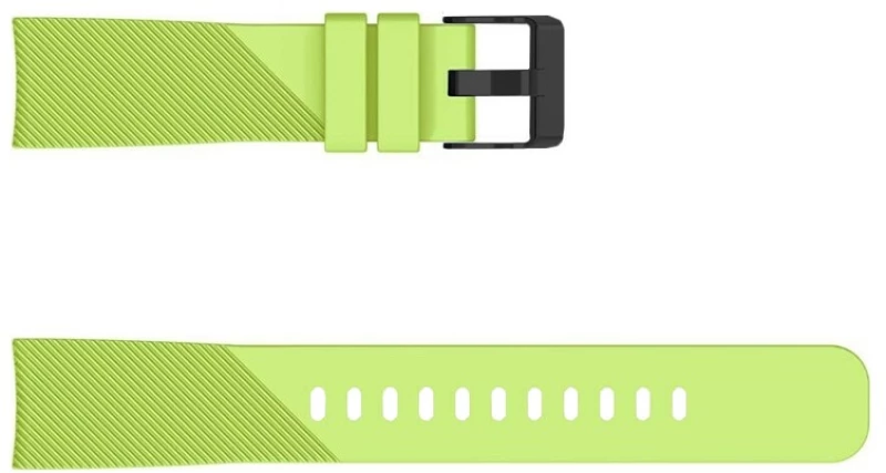 111.0435 Twill Texture Λουράκι Σιλικόνης (Amazfit GTS 43mm) ΠΡΑΣΙΝΟ