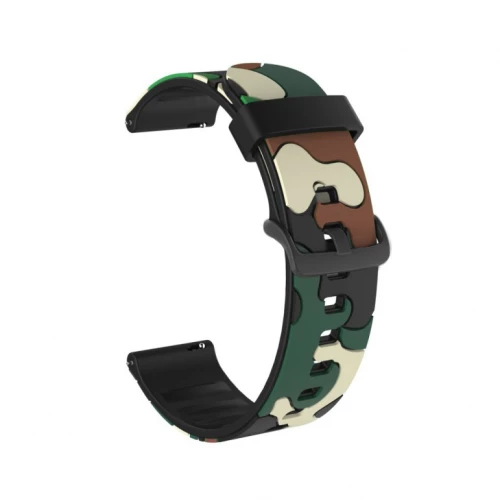 111.0485 Λουράκι Σιλικόνης (Amazfit GTR 2e 46mm) ARMY 3D ΠΑΡΑΛΛΑΓΗ