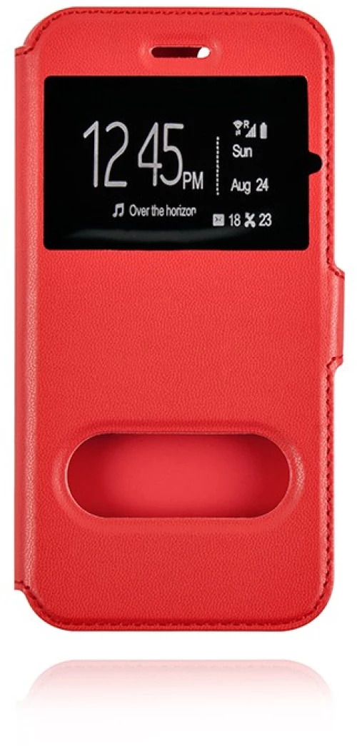 BOOK WINDOW CASE IPHONE ΘΗΚΗ ΒΙΒΛΙΟ ΓΙΑ IPHONE 7/8 PLUS 100.01600_ΚΟΚΚΙΝΟ