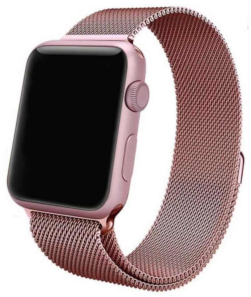 OEM Milanese Loop για Apple Watch 42-44-45 mm (ROSE GOLD) 111.0267