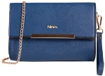 NINES Σετ 2 τεμαχίων Τσάντα χειρός και Χιαστί 196620L9+ ΔΩΡΟ Nécessaire_ΜΠΛΕ NAVY