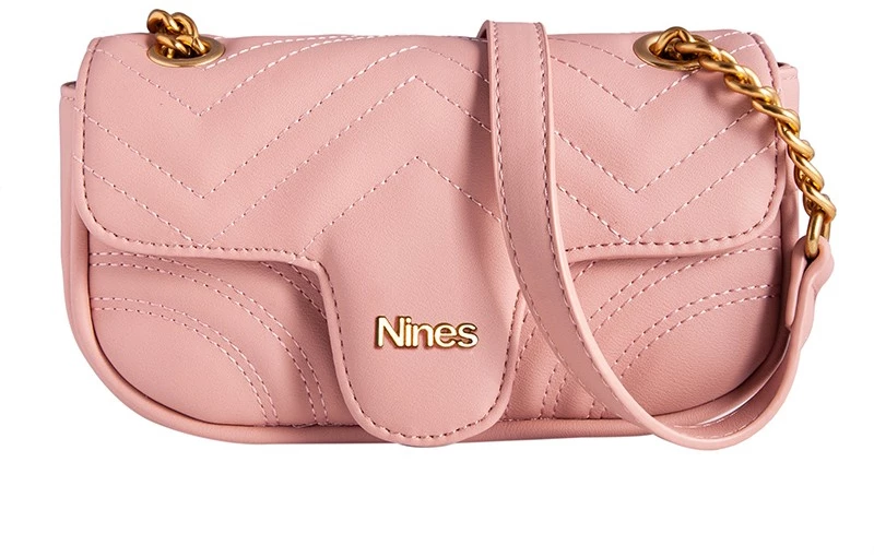 NINES ΤΣΑΝΤΑ ΜΕ ΑΛΥΣΙΔΑ LARGE SIZE 195830L9_ΡΟΖ